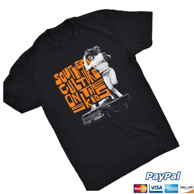 Port Merch Store Southern Culture On Skids Go Go Girl T - Orange Lettering 2 Port Merch Store Southern Culture On Skids Go Go Girl T - Orange Lettering