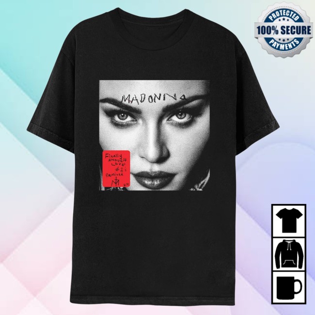 Madonna Store Merch Finally Enough Love Tee 3 Madonna Store Merch Finally Enough Love Tee