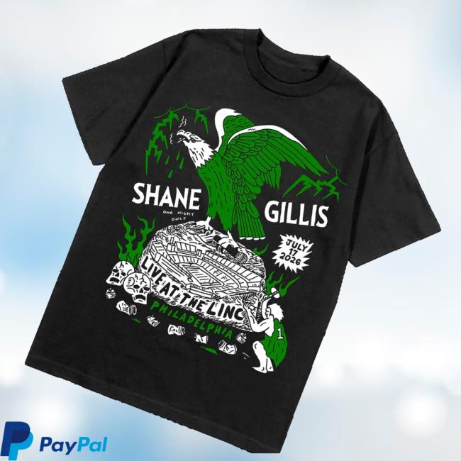 Shane Gillis Merch Store Philly Eagle Tee 3 Shane Gillis Merch Store Philly Eagle Tee