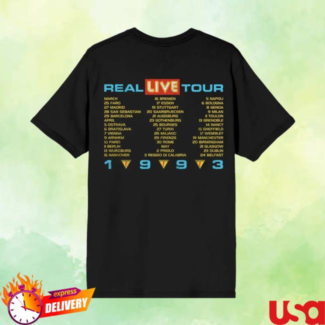 Iron Maiden Store Merch Im50 A Real Live Tour Tee 4 Iron Maiden Store Merch Im50 A Real Live Tour Tee