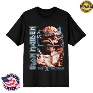 Iron Maiden Merch Store Im50 X Factor Tour Tee