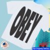 Obey Clothing Store Merch Extended Oversized T-Shirt White 2 Obey Clothing Store Merch Extended Oversized T-Shirt White