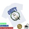 Obey Clothing Store Merch Thorns Of Peace Oversized T-Shirt White 1 Obey Clothing Store Merch Thorns Of Peace Oversized T-Shirt White