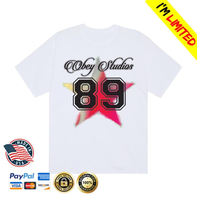 Obey Clothing Store Merch Varsity Star Oversized T-Shirt 2 Obey Clothing Store Merch Varsity Star Oversized T-Shirt