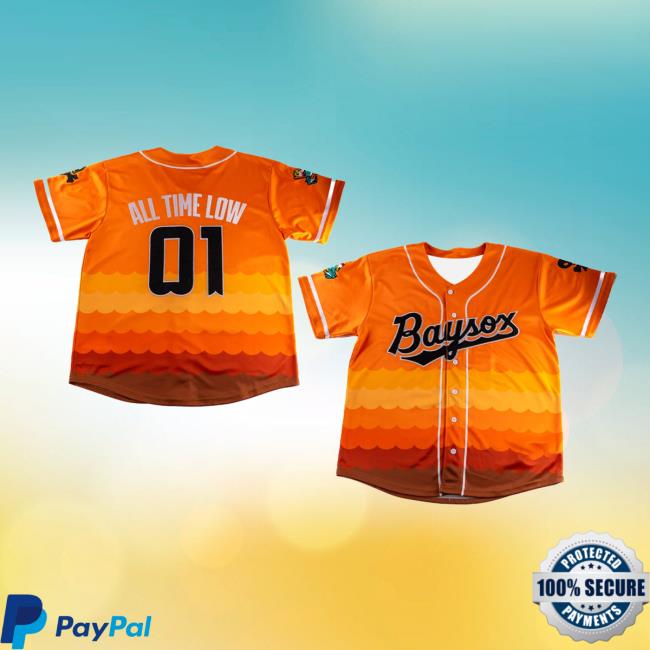 All Time Low Store Merch Atl X Chesapeake Baysox Baseball Jersey 5 All Time Low Store Merch Atl X Chesapeake Baysox Baseball Jersey