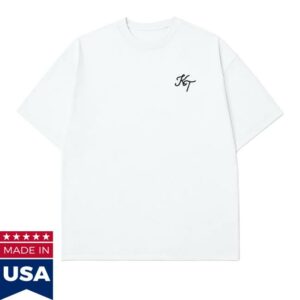 Kai Trump Merch Store Premium Heavyweight Tee White