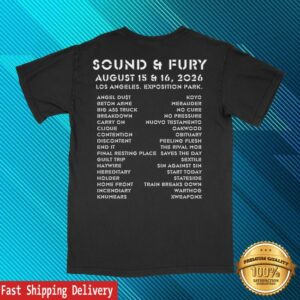 Sound And Fury Store Merch Sound And Fury 2026 Big Dog Black Tee
