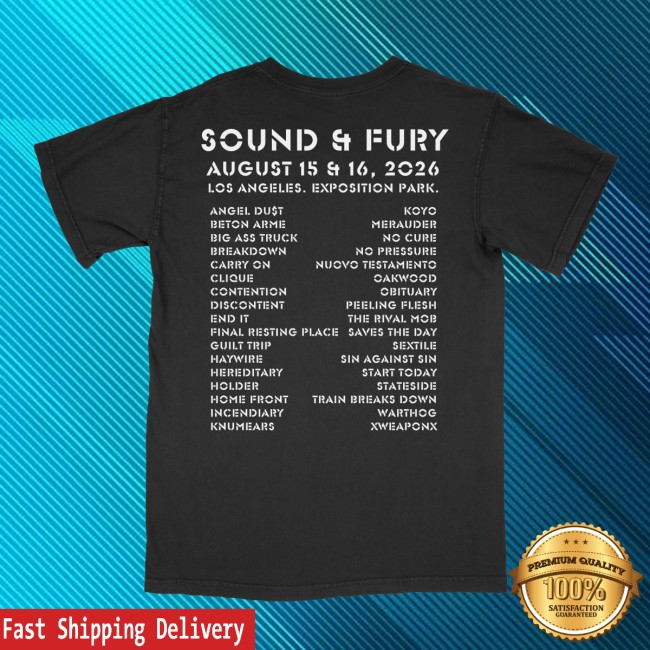 Sound And Fury Store Merch Sound And Fury 2026 Big Dog Black Tee 3 Sound And Fury Store Merch Sound And Fury 2026 Big Dog Black Tee