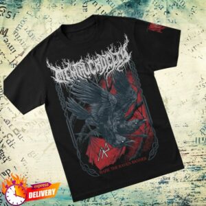 Indiemerchstore Mental Cruelty Raise The Raven Banner T-Shirt