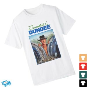 Iron Fortress Records Store Merch Shop Crocodile Dundee Action Movie T-Shirt