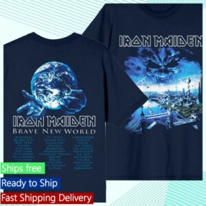Iron Maiden Store Merch Shop Im50 Brave New World Tour Tee