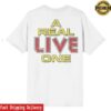 Iron Maiden Store Merch Shop Im50 A Real Live One Tee