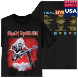 Iron Maiden Store Merch Shop Im50 A Real Live Tour Tee