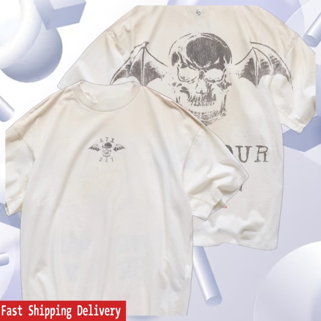 A7x World Store Merch 247 X Avenged Sevenfold Death Bat - Tee 2 A7x World Store Merch 247 X Avenged Sevenfold Death Bat - Tee
