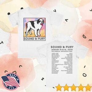 Sound And Fury Merch Shop Sound And Fury 2026 Big Dog White Tee