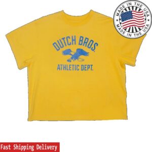 Dutch Bros Merch Store Golden Eagle Crop Top