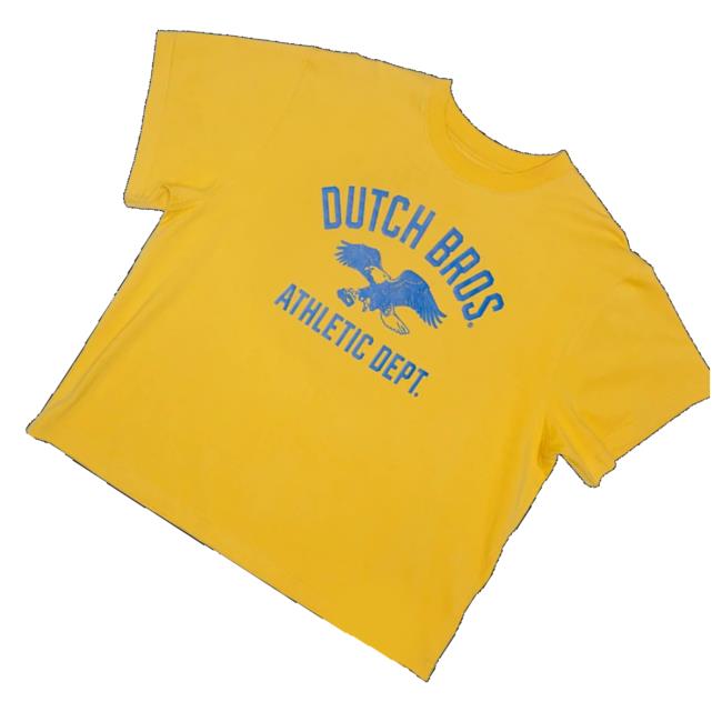Dutch Bros Merch Store Golden Eagle Crop Top 3 Dutch Bros Merch Store Golden Eagle Crop Top