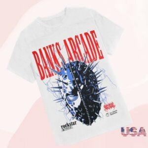 Impericon Store Merch Banks Arcade Rockstar White – T-Shirt