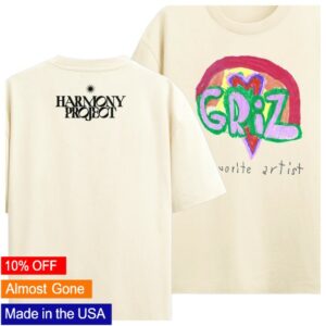 Griz Shop Store Merch Harmony Project X Colibri Cream Tee