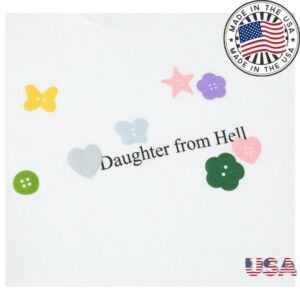 Gracie Abrams Store Merch Shop Daughter From Hell Buttons Tee