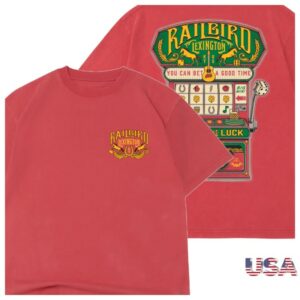 Railbird Festival Store Merch Slot Machine Tee