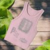 Melanie Martinez Merch Store Circle Pink Ribbed Tank