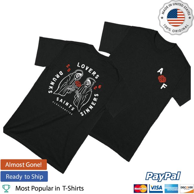 Alexisonfire Store Merch Drunks T-Shirt 3 Alexisonfire Store Merch Drunks T-Shirt