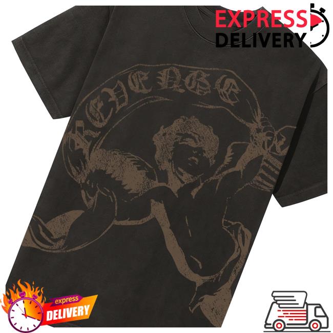 Revenge Store Merch Cherub Tee Vintage Black Brown 5 Revenge Store Merch Cherub Tee Vintage Black Brown