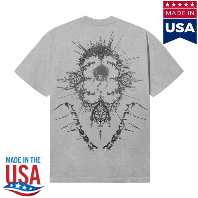 Revenge Store Merch Crucible Tee Heather Grey Black 4 Revenge Store Merch Crucible Tee Heather Grey Black