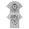 Revenge Store Merch Crucible Tee Heather Grey Black 2 Revenge Store Merch Crucible Tee Heather Grey Black