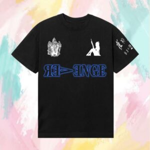 Revenge Store Merch D1e Tee Black Blue