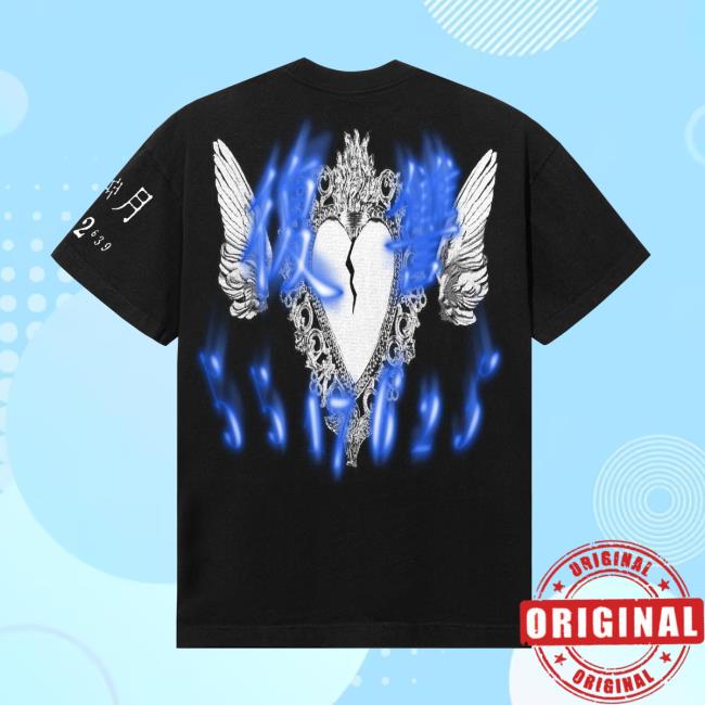Revenge Store Merch D1e Tee Black Blue 4 Revenge Store Merch D1e Tee Black Blue