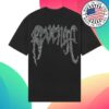 Revenge Store Merch Engraved Arch Logo Tee Black