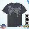 Revenge Store Merch Engraved Arch Logo Tee Black