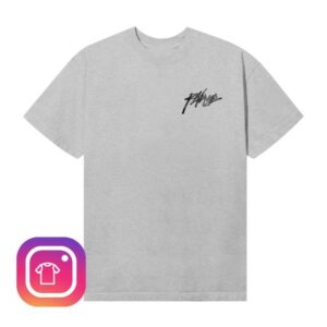 Revenge Store Merch International Revenge Tee Heather Grey