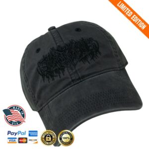 Lorna Shore Band Store Merch Lorna Shore Washed Black Dad Hat
