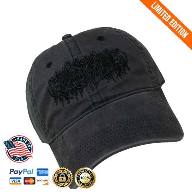 Lorna Shore Band Store Merch Lorna Shore Washed Black Dad Hat 2 Lorna Shore Band Store Merch Lorna Shore Washed Black Dad Hat