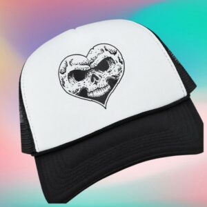 Alexisonfire Store Merch Heartskull Trucker Hat