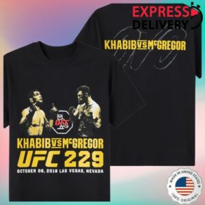 Ovo Store Merch Ufc Khabib Vs Mcgregor Tee – Black