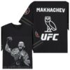 Ovo Store Merch Ufc Makhachev Football Tee - Black