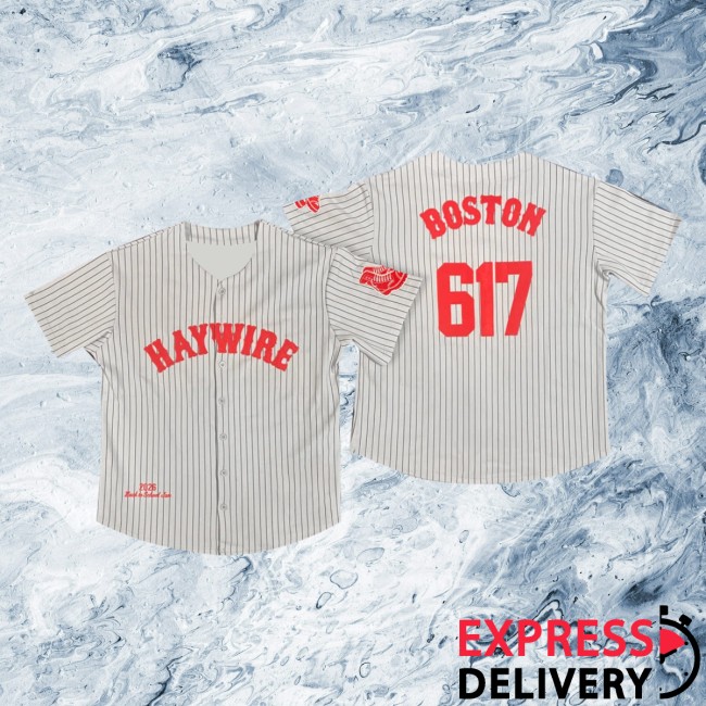 Friends Family Forever Store Merch Haywire - Boston 617 Baseball Jersey (Back 2 School Jam 2026) 3 Friends Family Forever Store Merch Haywire - Boston 617 Baseball Jersey (Back 2 School Jam 2026)