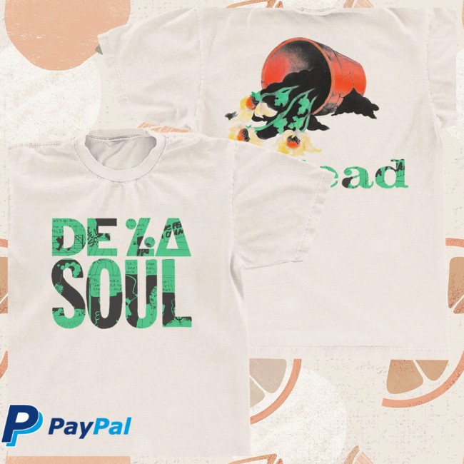 De La Soul Store Merch Flower Pot T-Shirt 3 De La Soul Store Merch Flower Pot T-Shirt