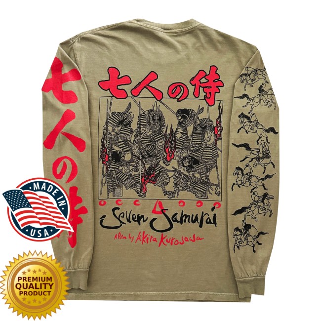 Cody Defranco Store Merch Seven Samurai (Khaki Long Sleeve) 4 Cody Defranco Store Merch Seven Samurai (Khaki Long Sleeve)