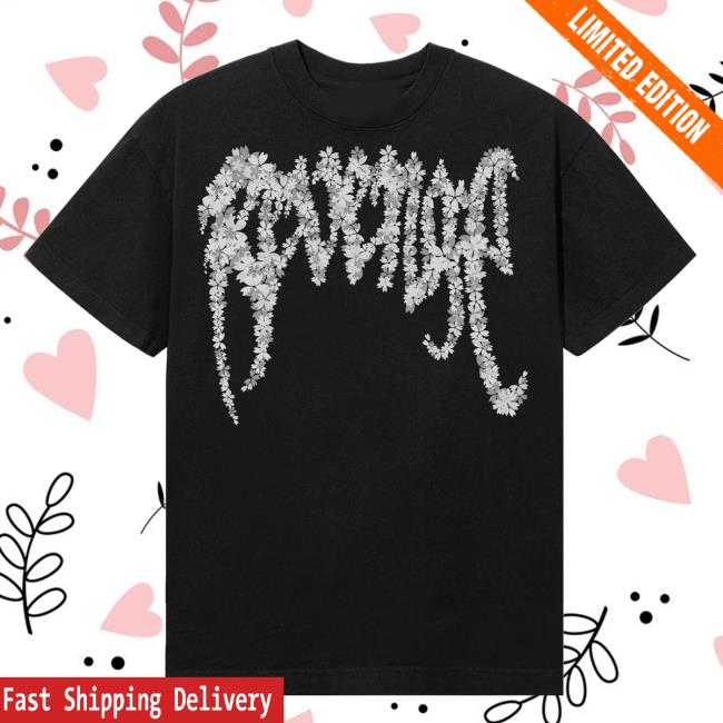 Revenge Merch Store Sakura Tee Black Grey 2 Revenge Merch Store Sakura Tee Black Grey