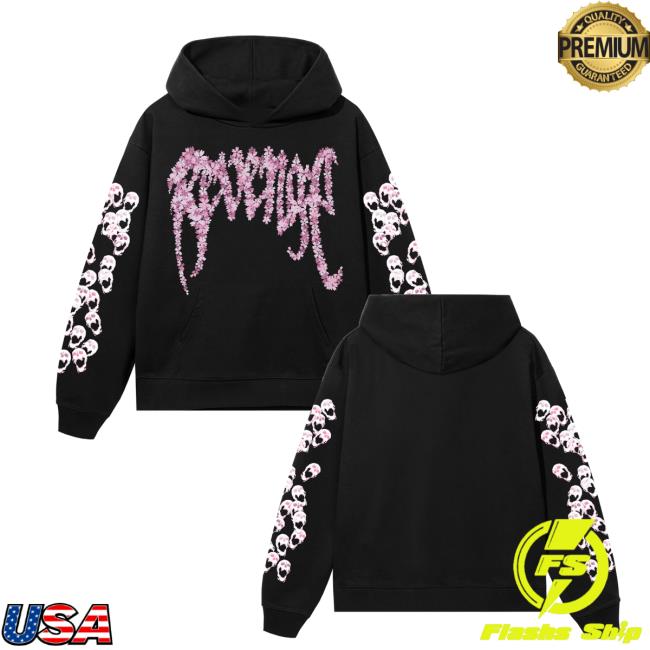 Revenge Merch Store Sakura Hoodie Black 4 Revenge Merch Store Sakura Hoodie Black