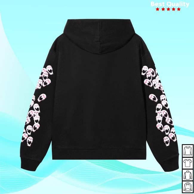 Revenge Merch Store Sakura Hoodie Black 5 Revenge Merch Store Sakura Hoodie Black
