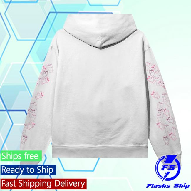 Revenge Merch Store Sakura Hoodie White 4 Revenge Merch Store Sakura Hoodie White