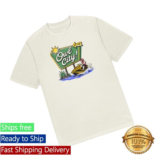 Owl City Store Merch Welcome To Owl City T-Shirt 2 Owl City Store Merch Welcome To Owl City T-Shirt
