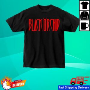 Osamason Store Merch Black Orchid Tee
