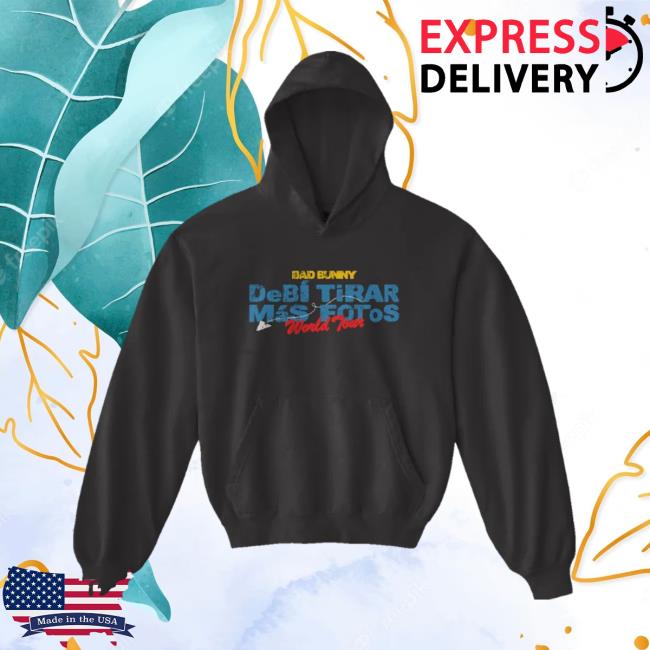 Debi Tirar Mas Fotos Store Merch World Tour Hoodie Negro 3 Debi Tirar Mas Fotos Store Merch World Tour Hoodie Negro